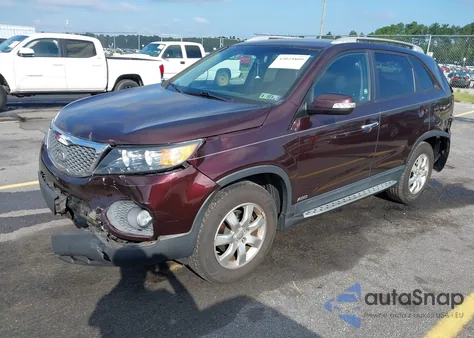 2012 Kia Sorento Lx z USA, uszkodzony, nr VIN 5XYKTDA6XCG272953